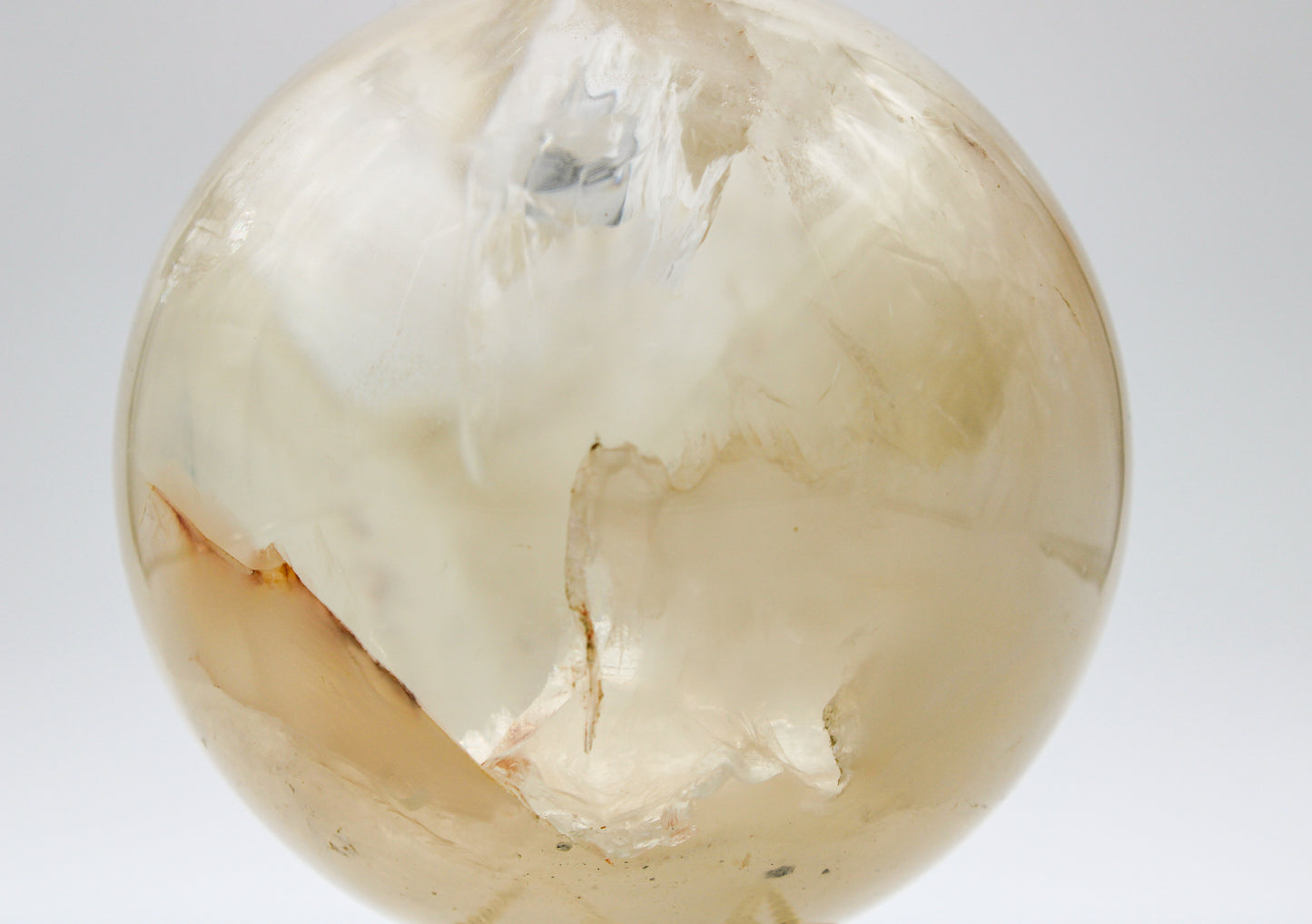 Clear Quartz Crystal Ball