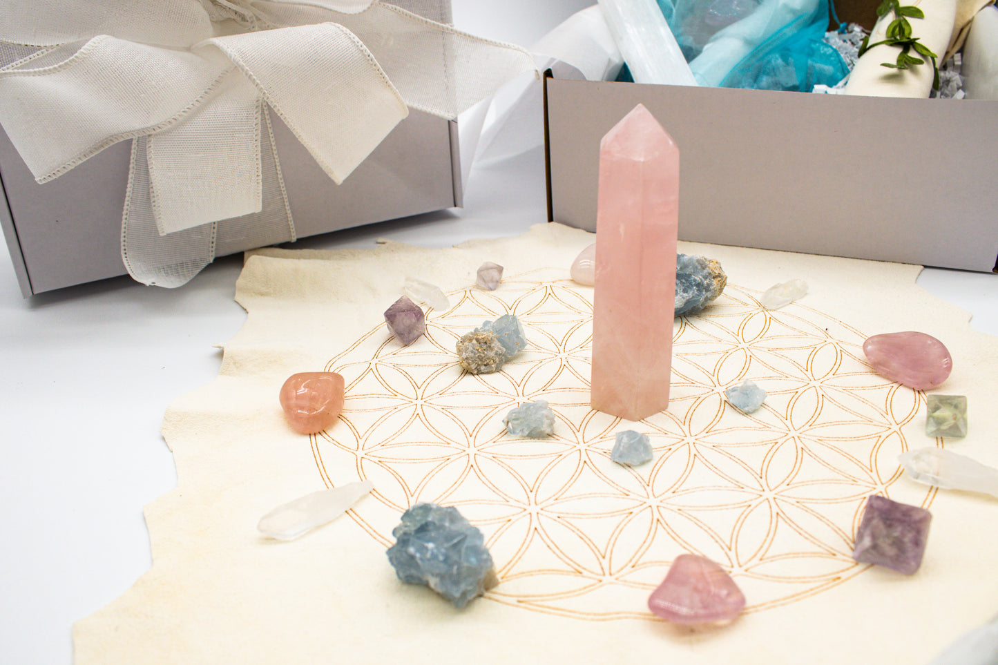 Crystal Grid Gift Box